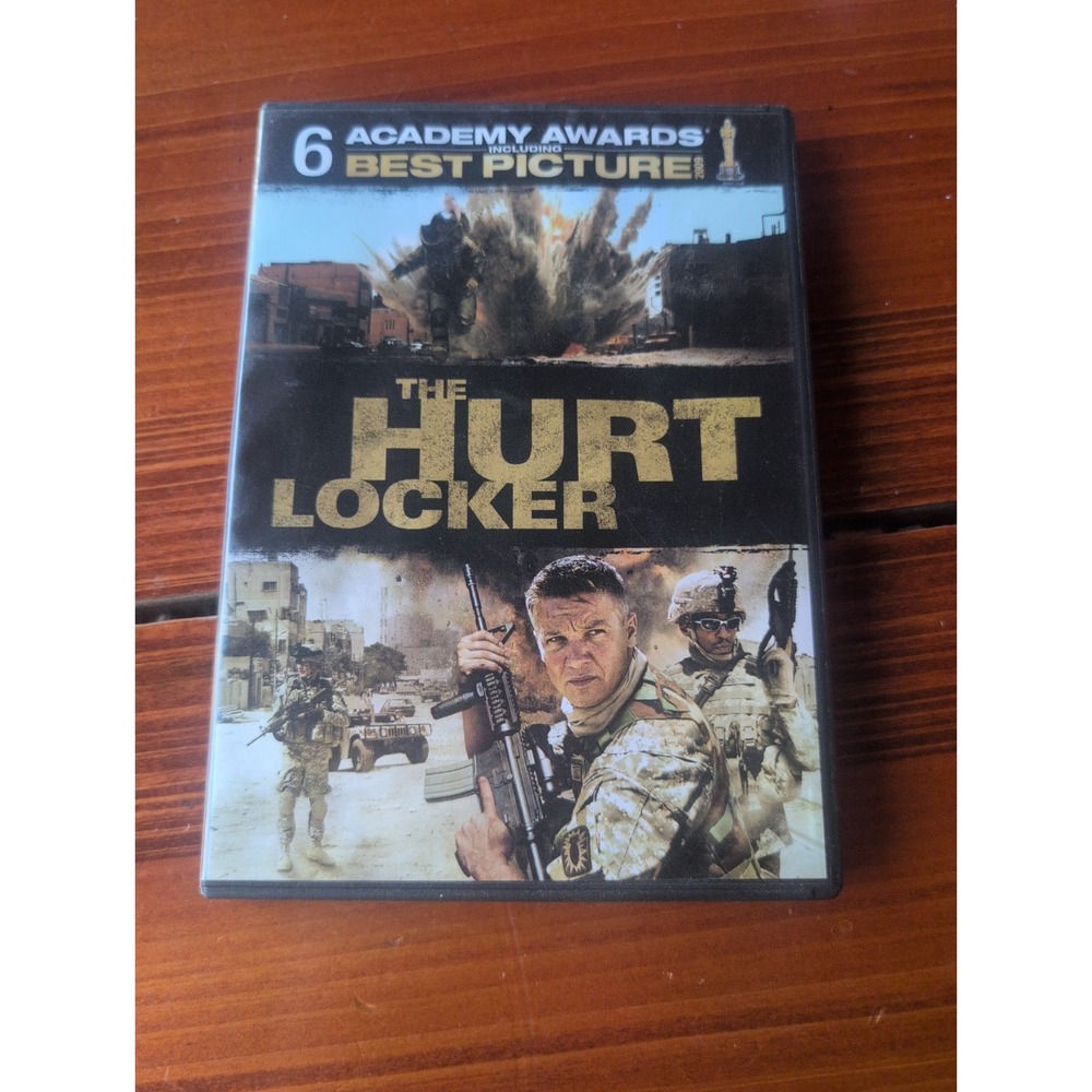 The Hurt Locker DVD Jeremy Renner War Movie Academy Award Winner 025192048555